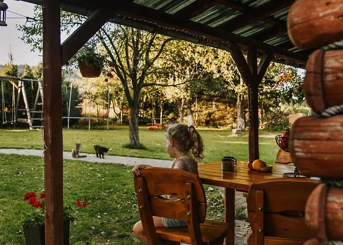 Деревянный коттедж 